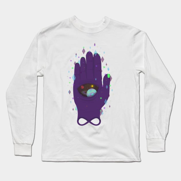 Infinity's Hand Long Sleeve T-Shirt by BadOdds